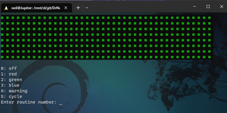 Actions in emulator